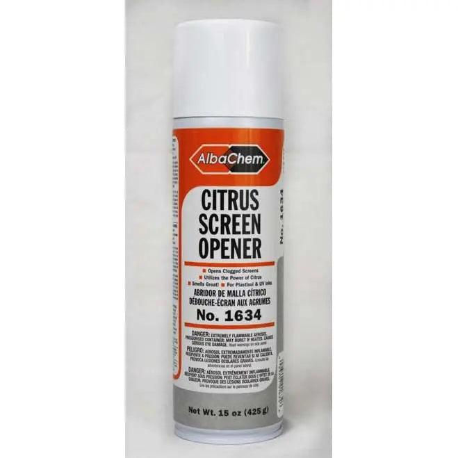 AlbaChem 1634 Citrus Screen Opener-15oz