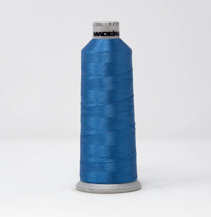 Madeira Polyneon 1775 Dark Federal Blue Embroidery Thread 5500 Yards