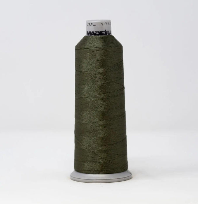Madeira Polyneon 1969 Army Green Embroidery Thread 5500 Yards