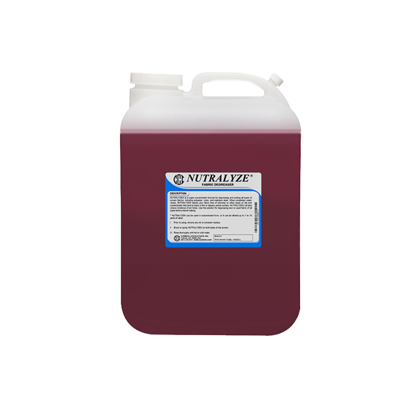 CCI Nutralyze Fabric Degreaser-5 Gallon