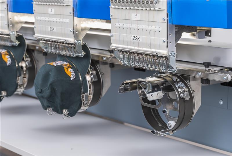 ZSK Racer 6S 6-Head 12 Needle Embroidery Machine