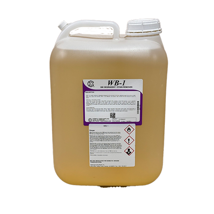 CCI WB-1 Ink Degradent/Mild Stain Remover-5 Gallon