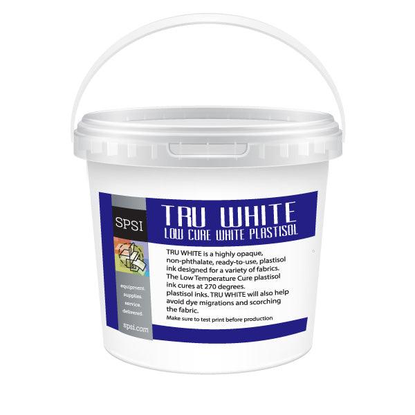 SPSI Tru White Low Cure Plastisol Ink-1 Gallon